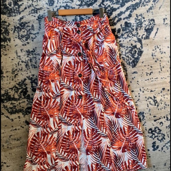 ASOS Tropical Midi Skirt 🌺 - Picture 4 of 6